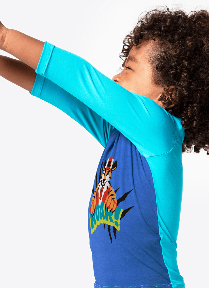Camiseta-Manga-Longa-Com-Protecao-Solar-Bebe-Menino-Tigre-Roar