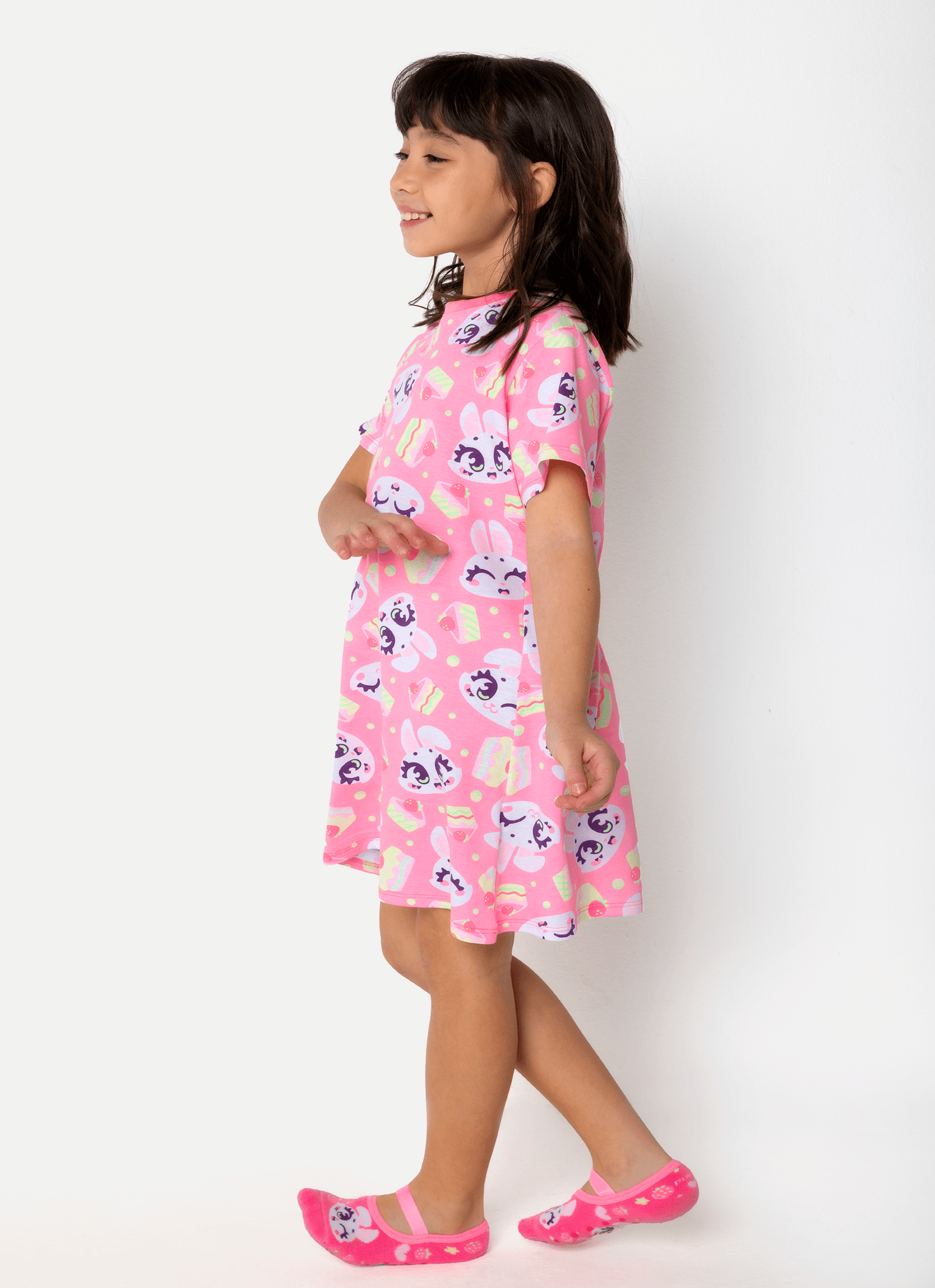 Camisola-Manga-Curta-Algodao-Menina-Coelha-Romantica