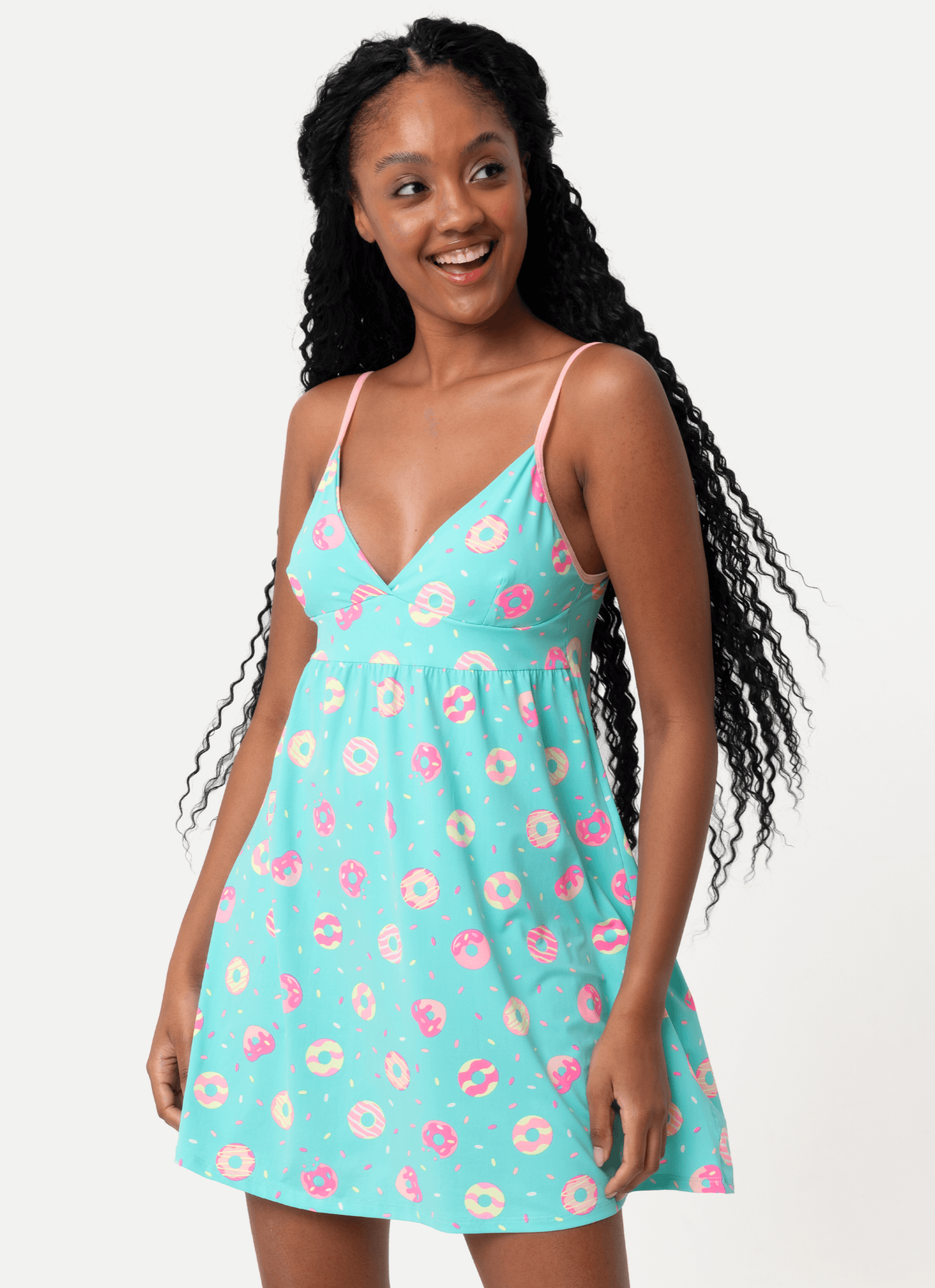 Camisola-Regata-Microfibra-Feminina-Donuts