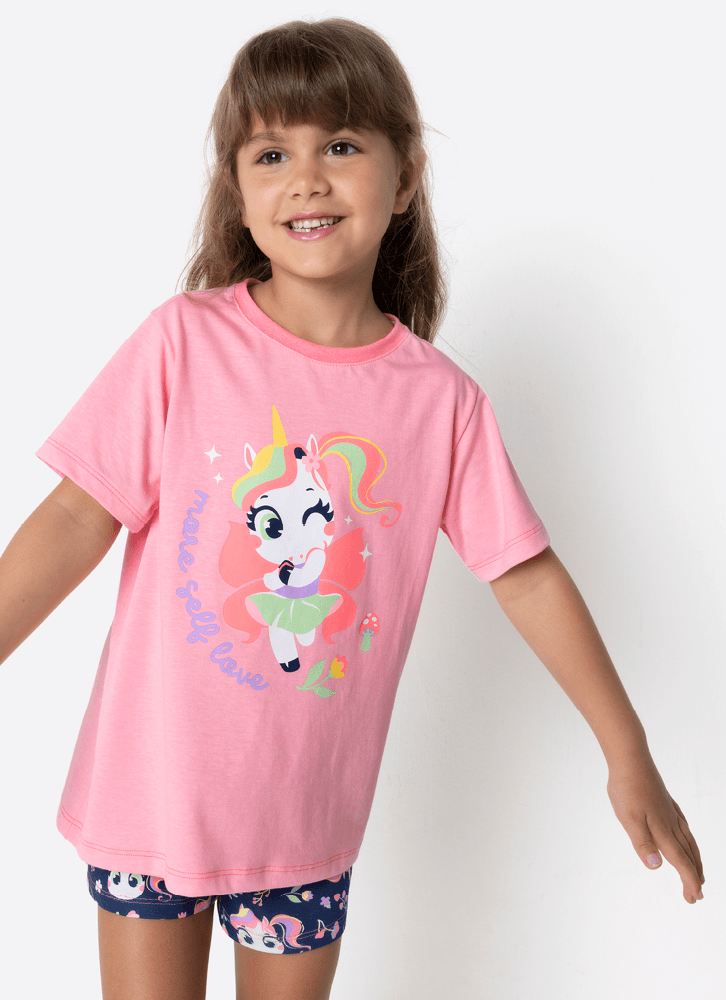 Pijama-Manga-Curta-Menina-Unicornio-Encantada