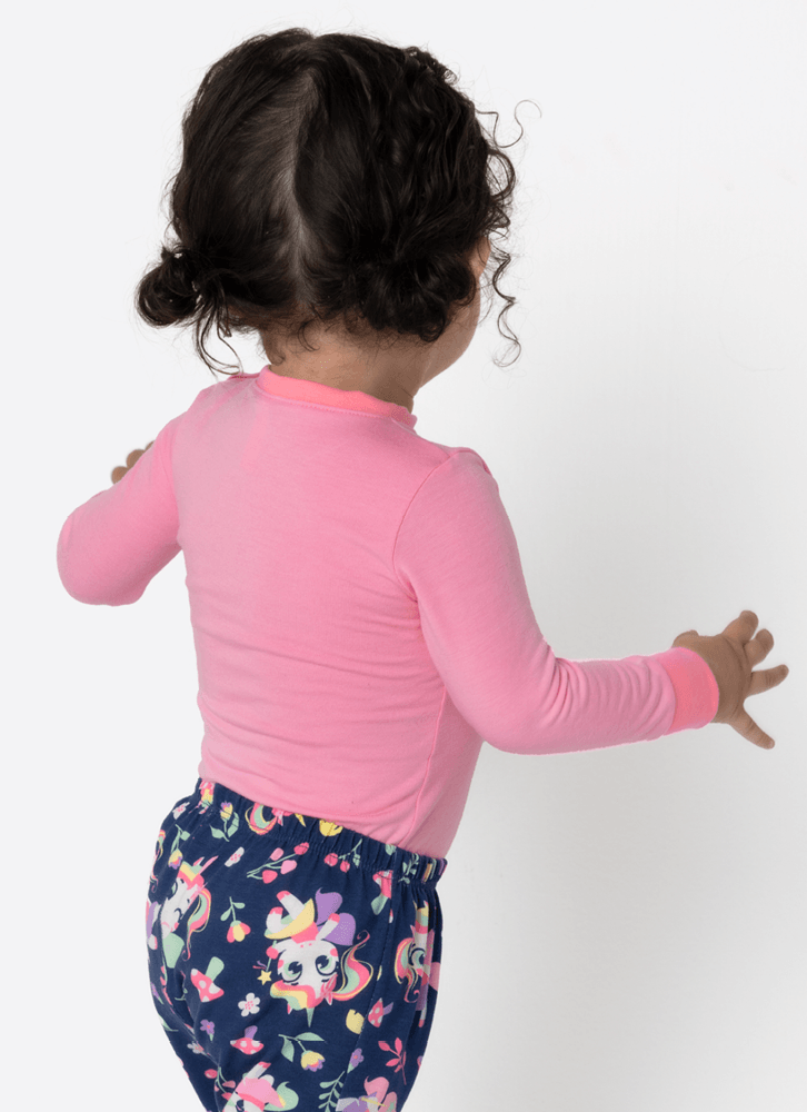 Pijama-Manga-Longa-Viscolycra-Bebe-Menina-Unicornio-Encantada