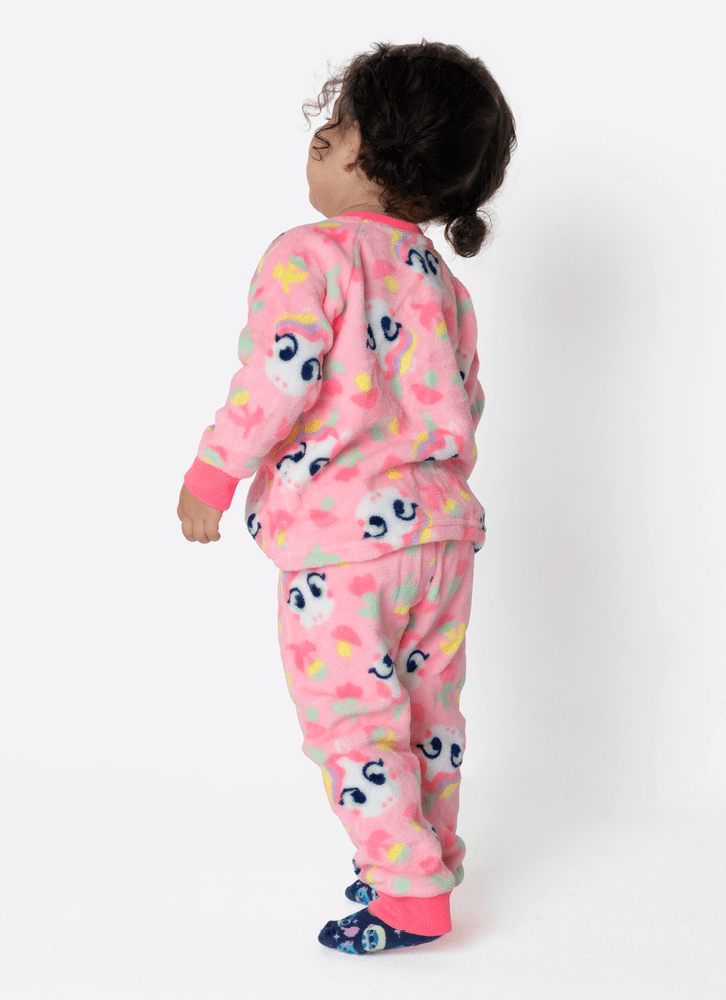 Pijama-Manga-Longa-Soft-Bebe-Menina-Unicornio-Encantada