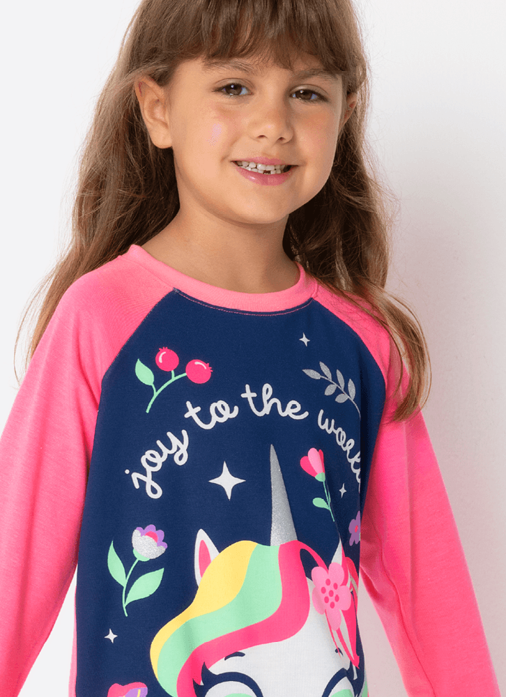 Pijama-Manga-Longa-Menina-Unicornio-Encantada