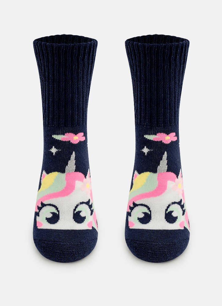 Meia-Botinha-Antiderrapante-Menina-Unicornio-Encantada