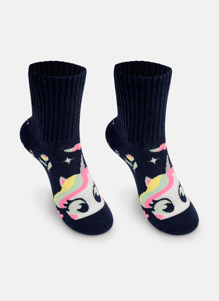 Meia-Botinha-Antiderrapante-Menina-Unicornio-Encantada