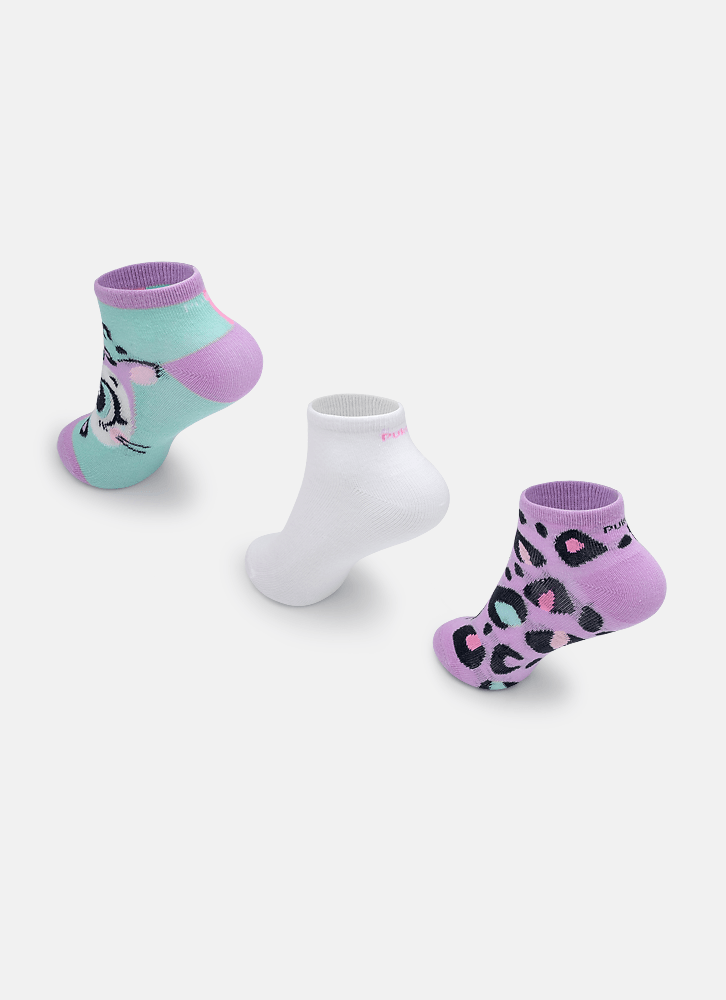 Kit-Com-3-Meias-Cano-Curto-Menina-Onca-Fantastica