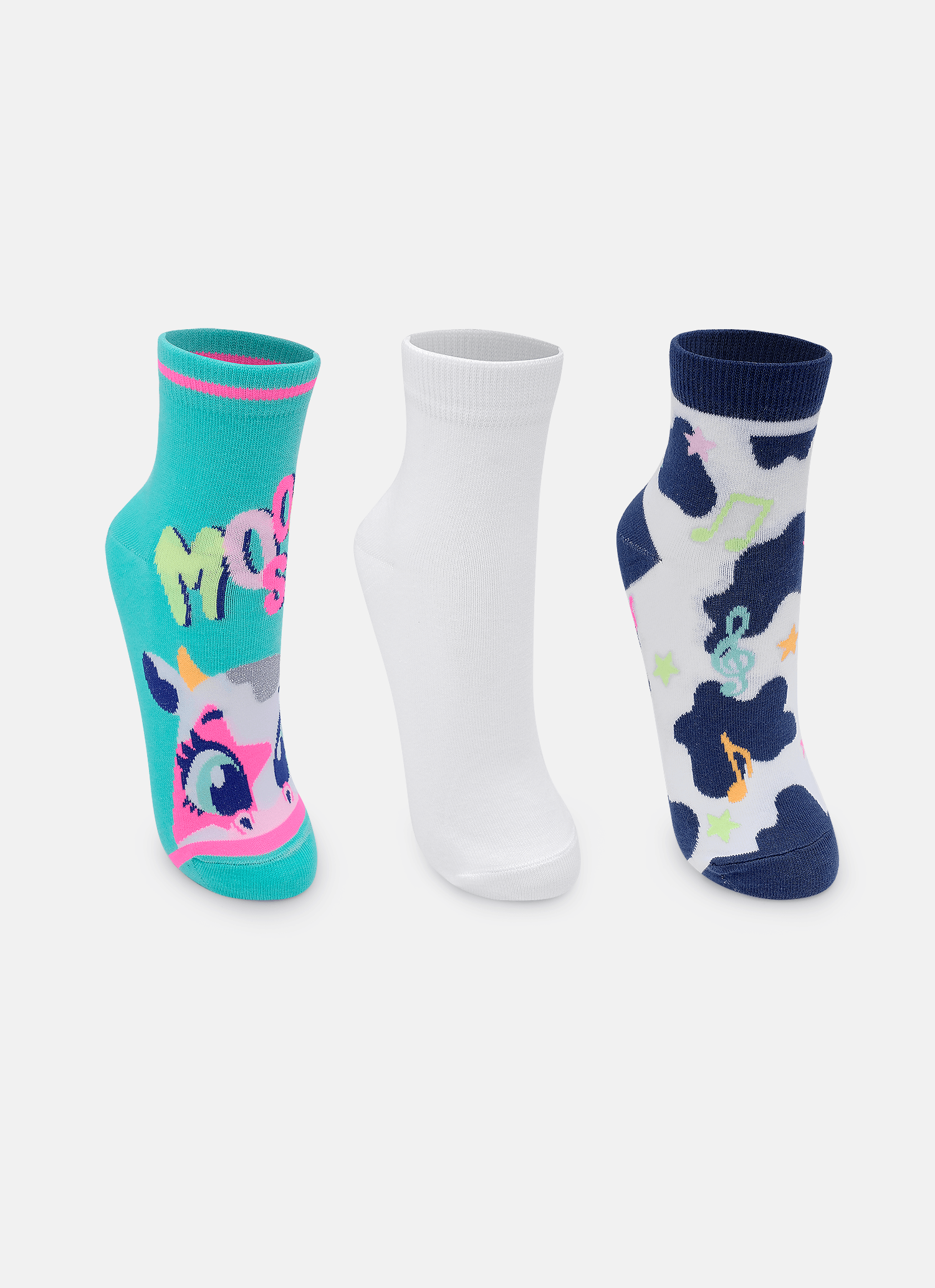 Kit-Com-3-Meias-Cano-Curto-Feminino-Vaca-Moosic