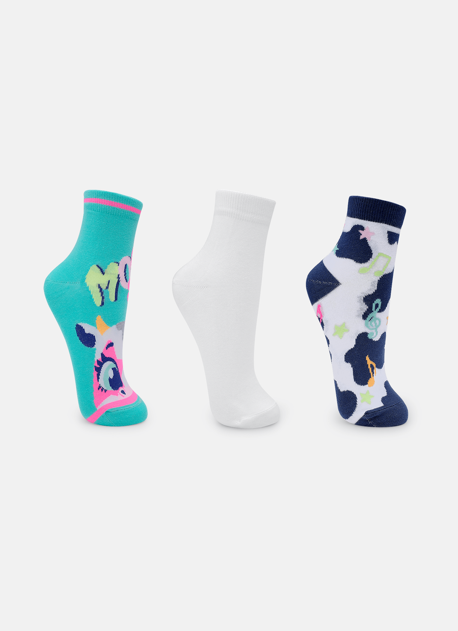 Kit-Com-3-Meias-Cano-Curto-Feminino-Vaca-Moosic