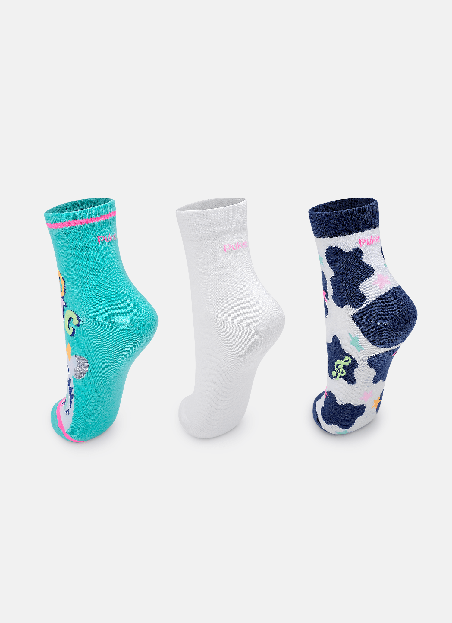 Kit-Com-3-Meias-Cano-Curto-Feminino-Vaca-Moosic