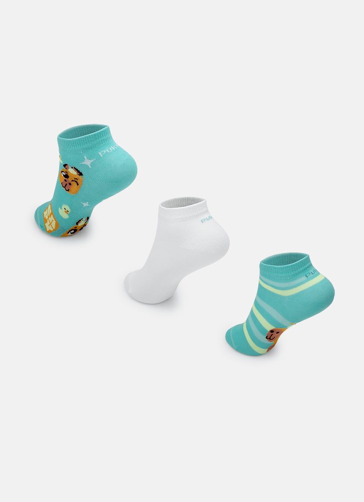 Kit-Com-3-Meias-Cano-Curto-Kids-Unissex-Capy-Bora