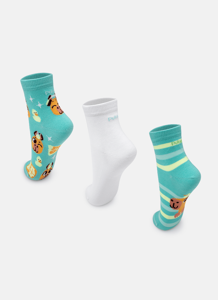 Kit-Com-3-Meias-Cano-Curto-Teen-Unissex-Capy-Bora