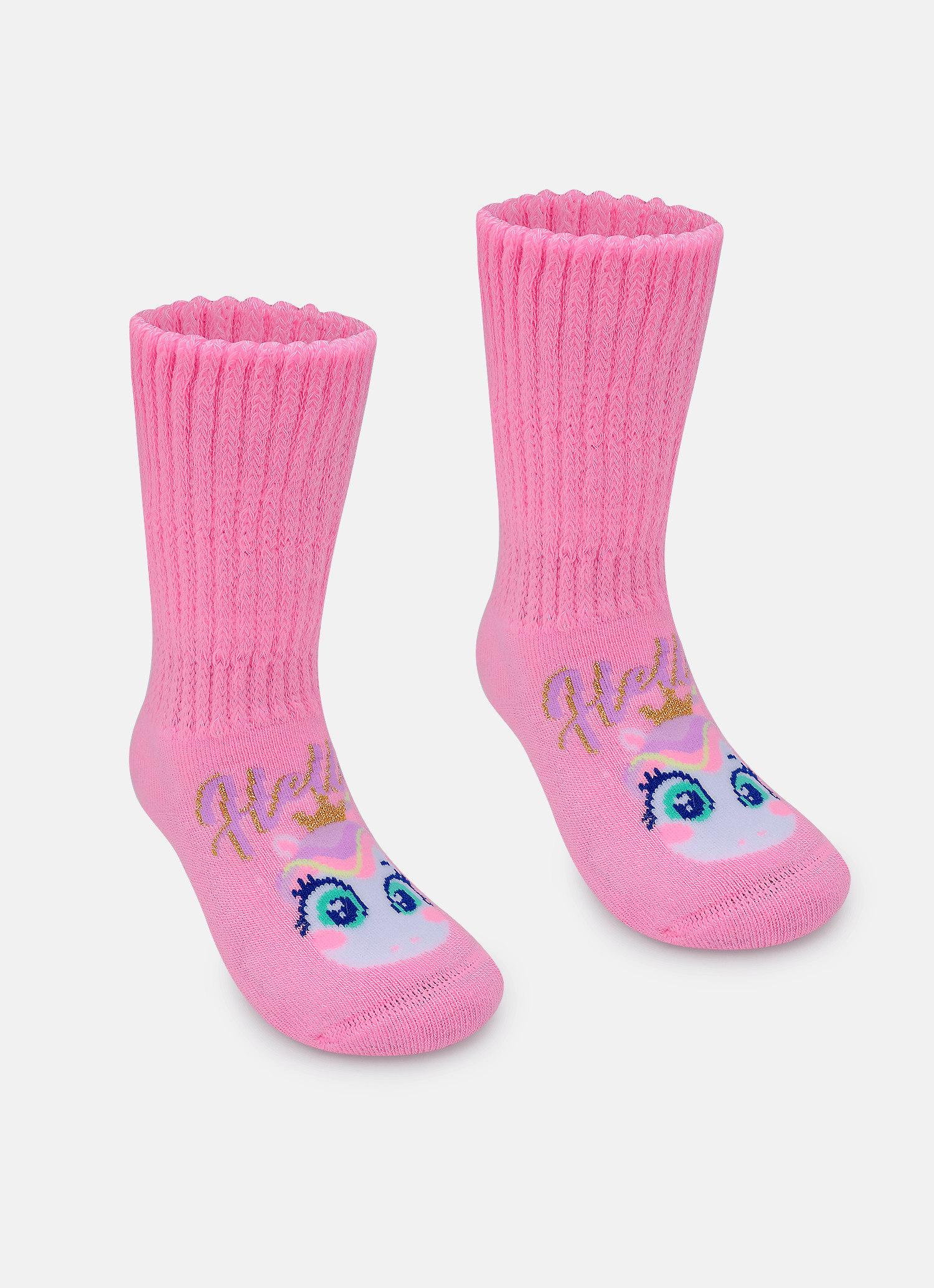 Meia-Botinha-Antiderrapante-Bebe-Menina-Unicornio-Diamante