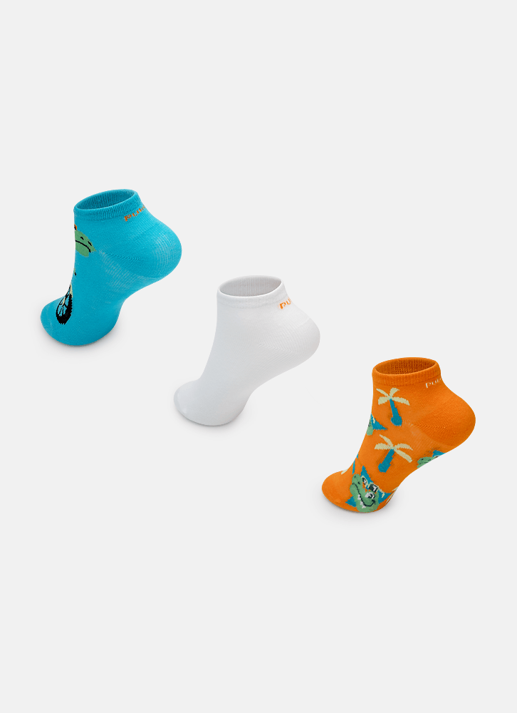 Kit-Com-3-Meias-Cano-Curto-Menino-Dino-Miami