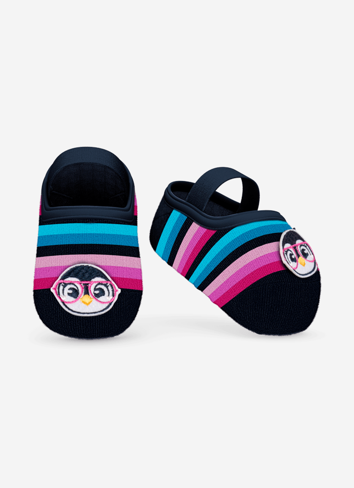 Meia-Sapatilha-Antiderrapante-Bebe-Menina-Pinguim