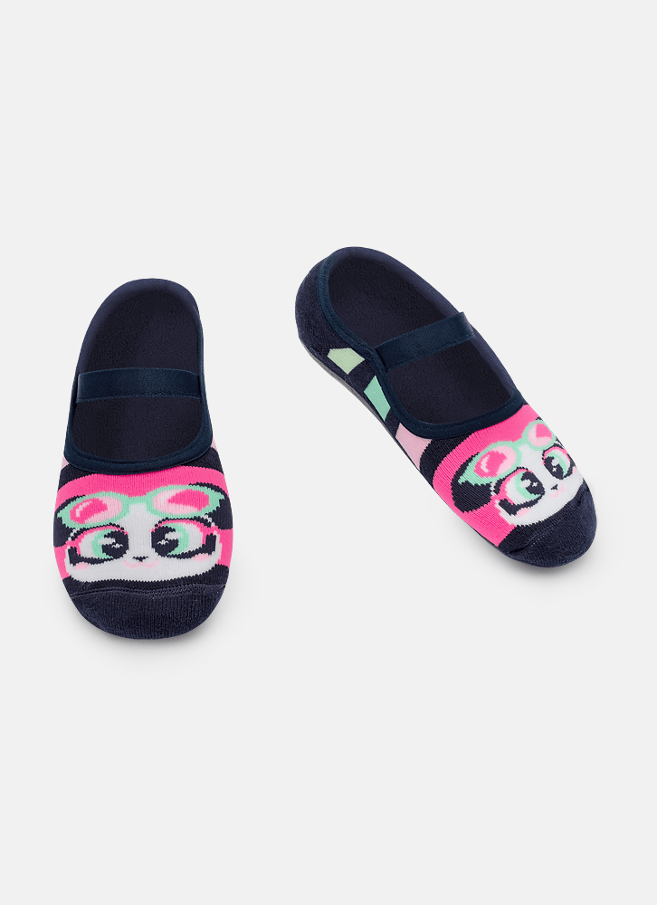 Meia-Sapatilha-Com-Sola-Emborrachada-Menina-Panda-Miami