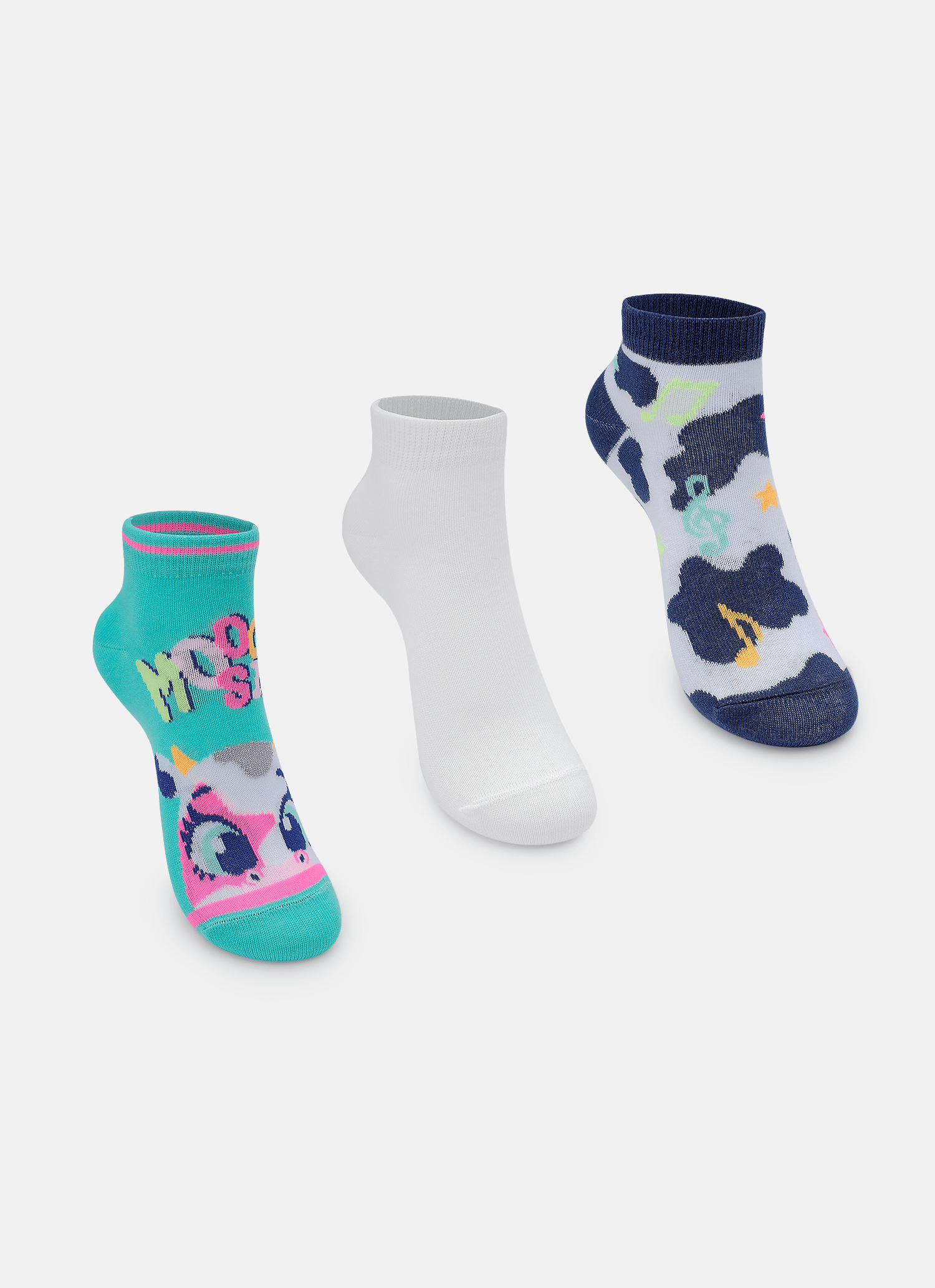 Kit-Com-3-Meias-Cano-Curto-Menina-Vaca-Moosic