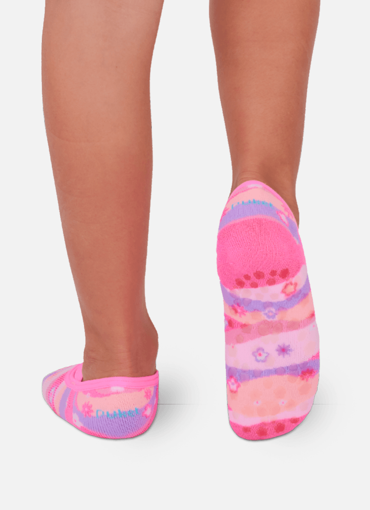 Meia-Sapatilha-Antiderrapante-Menina-Unicornio-Flores
