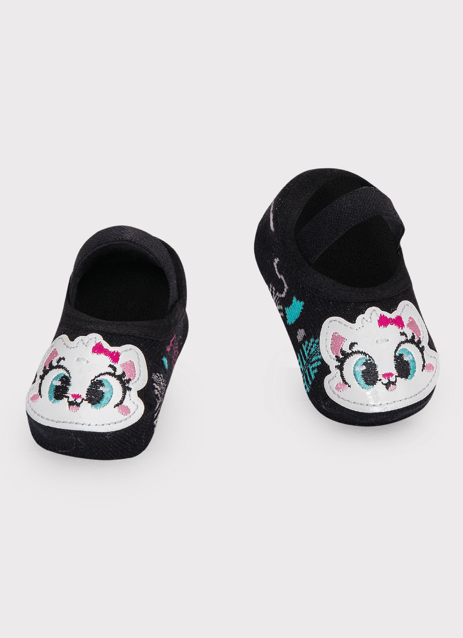 Meia-Sapatilha-Antiderrapante-Bebe-Menina-Gata