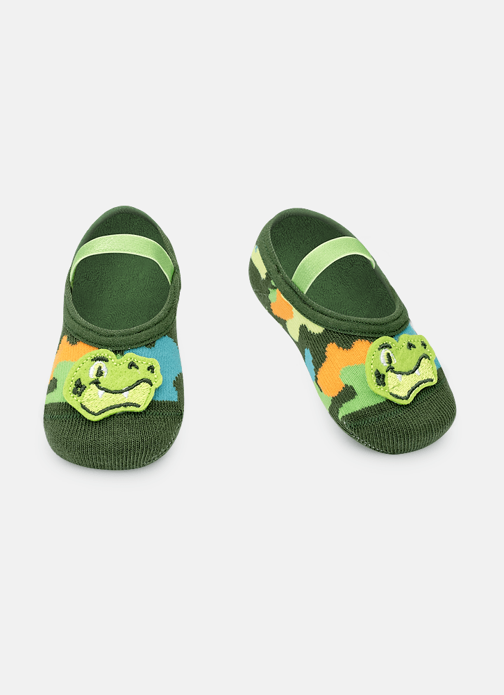 Meia-Sapatilha-Antiderrapante-Bebe-Menino-Dino-Trio