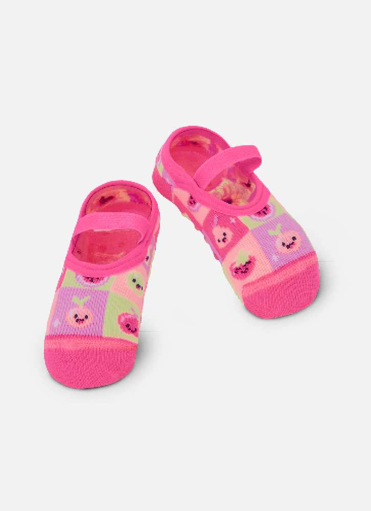 Meia-Sapatilha-Antiderrapante-Bebe-Menina-Frutas