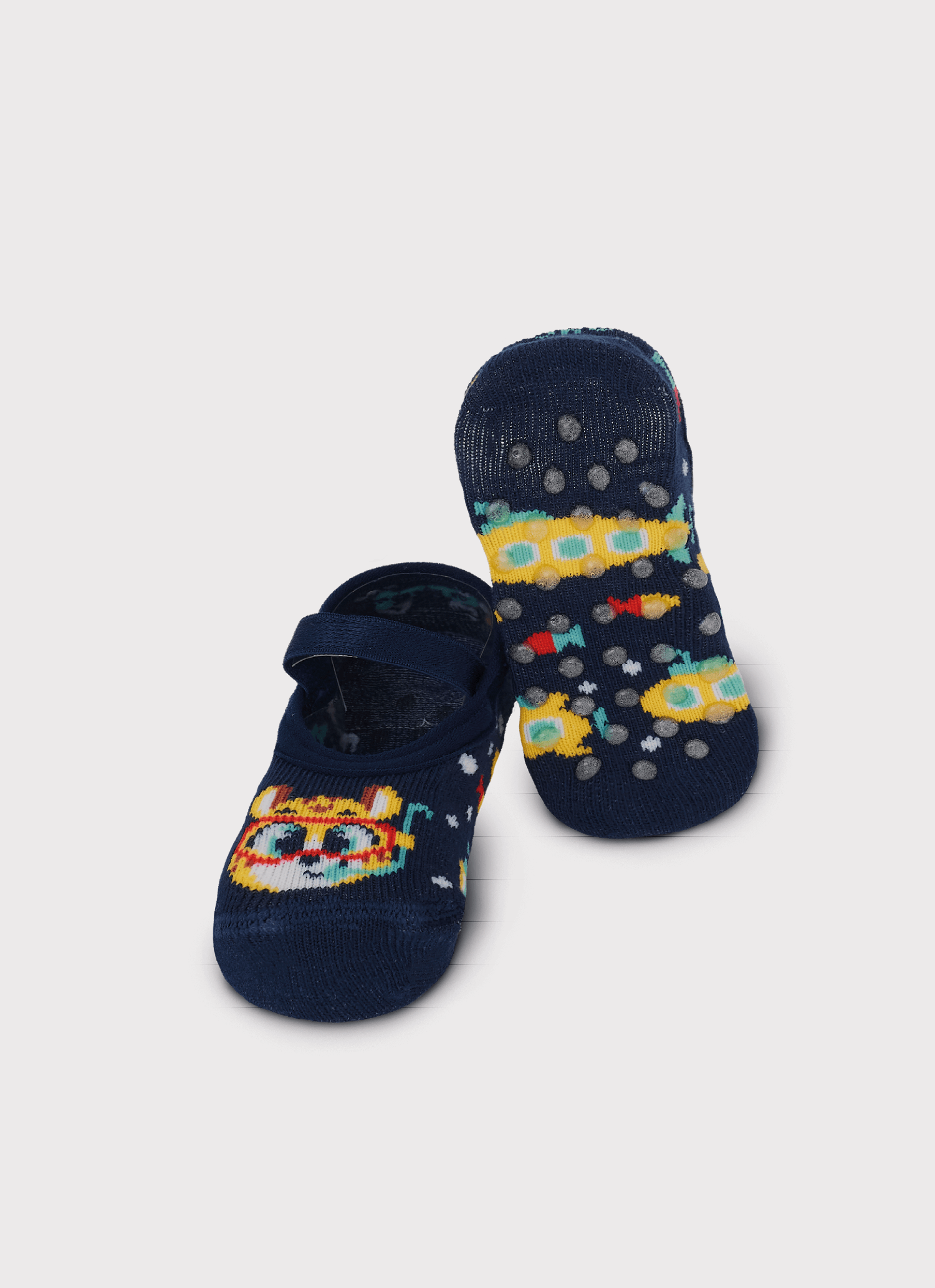 Meia-Sapatilha-Antiderrapante-Bebe-Menino-Onca