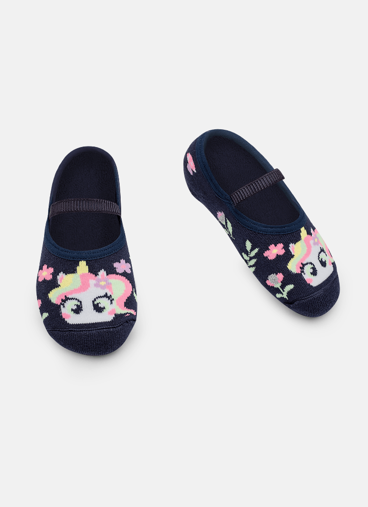 Meia-Sapatilha-Antiderrapante-Menina-Unicornio-Encantada