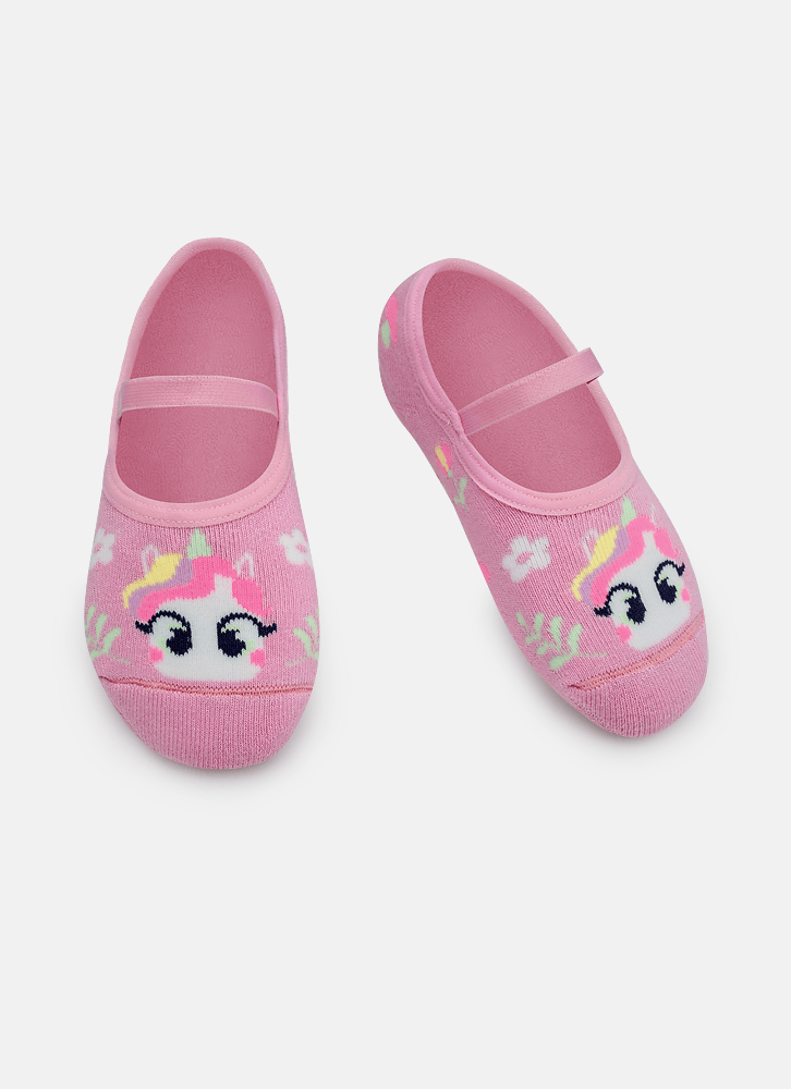 Meia-Sapatilha-Antiderrapante-Menina-Unicornio-Encantada