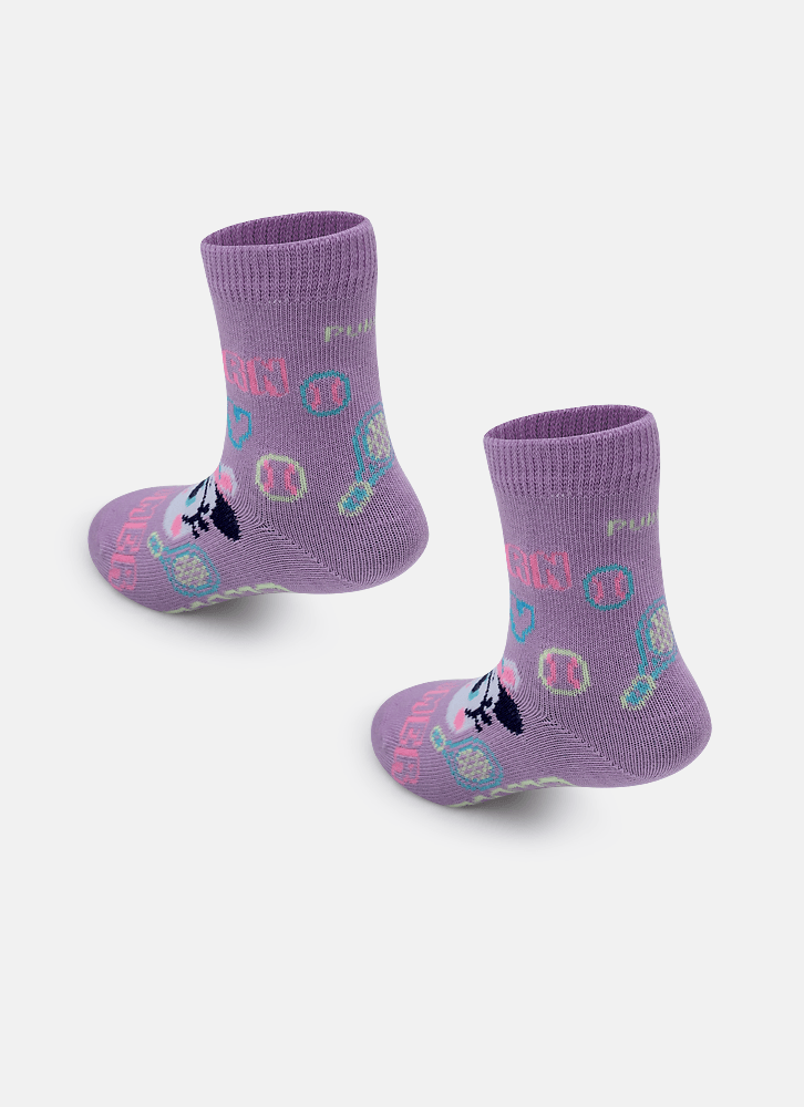 Meia-Cano-Medio-Bebe-Menina-Unicornio-Tenis