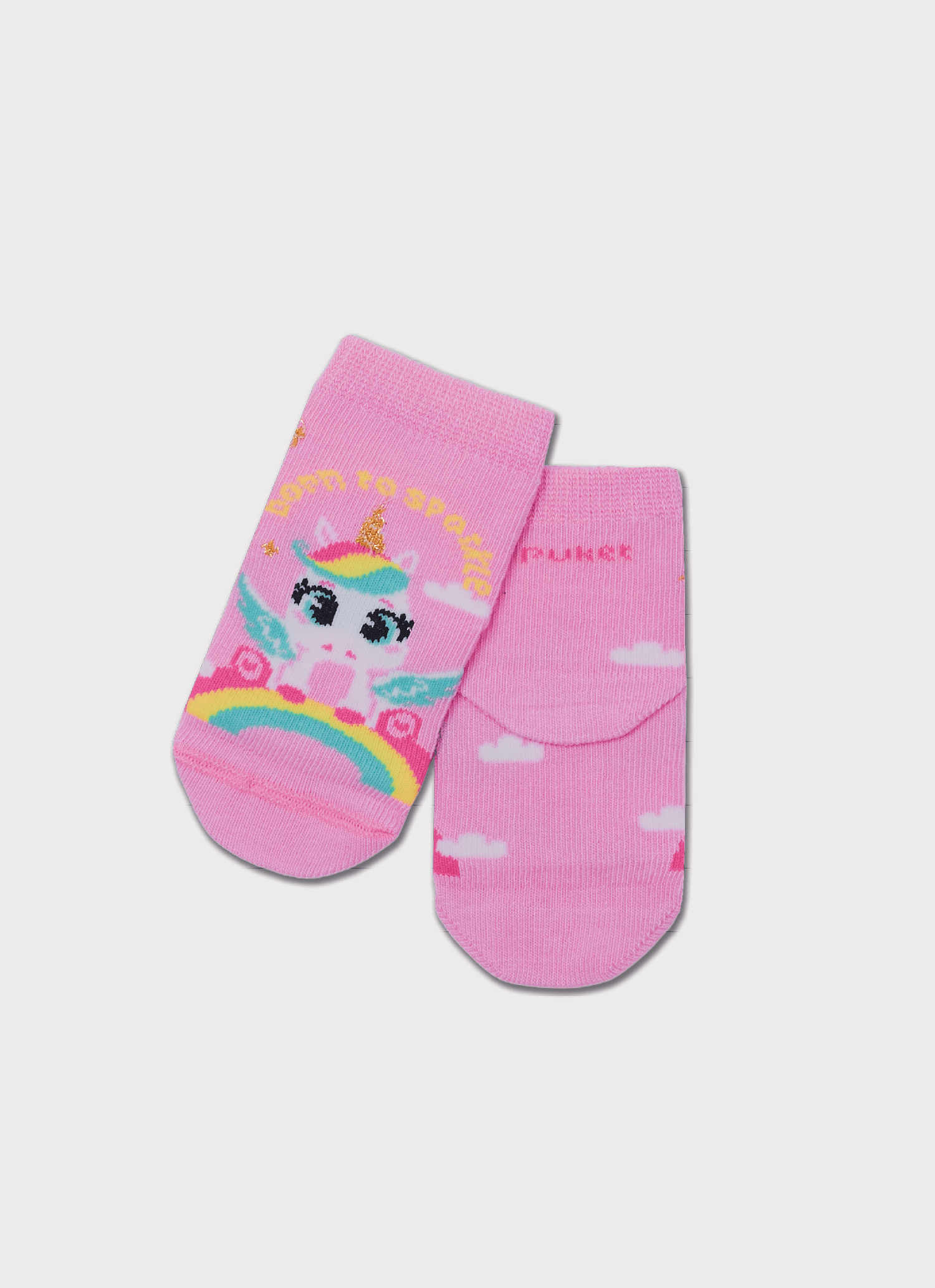 Meia-Cano-Medio-Bebe-Menina-Unicornio
