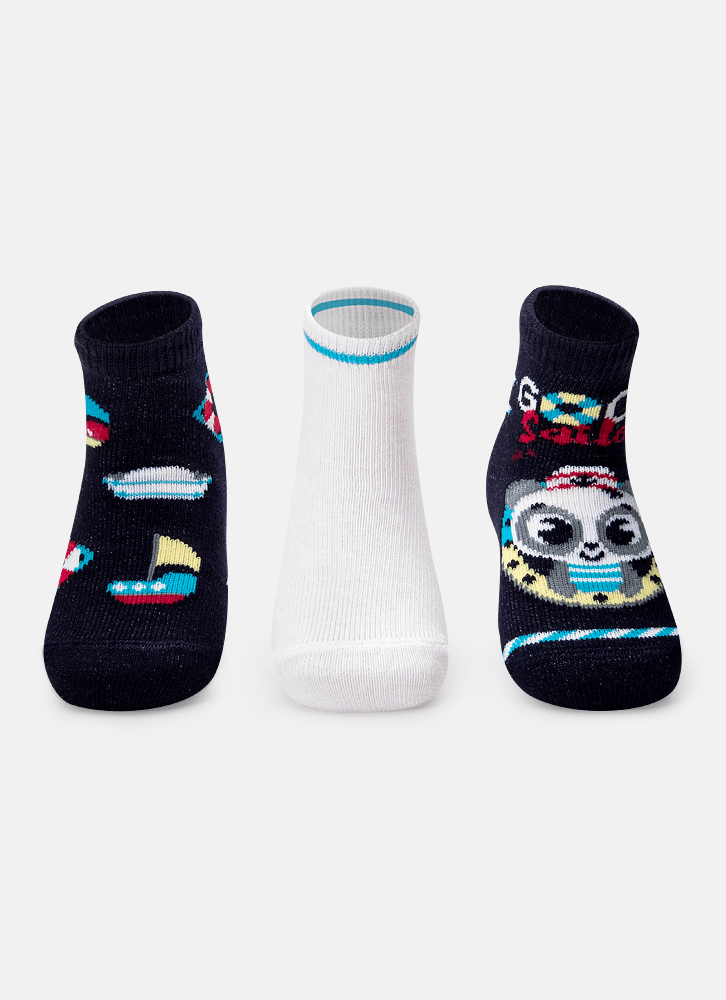 Kit-Com-3-Meias-Cano-Medio-Bebe-Menino-Panda