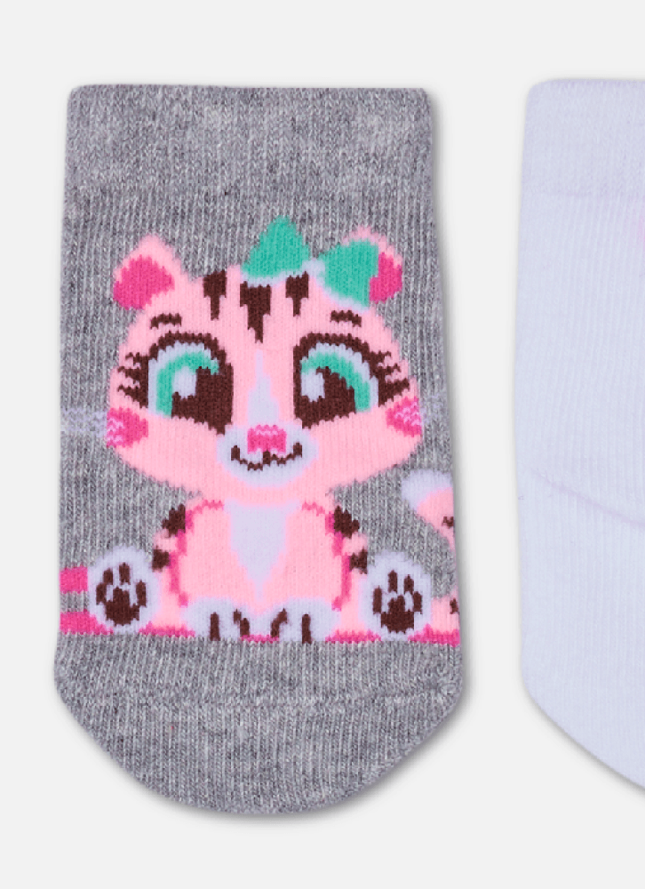 Kit-Com-3-Meias-Cano-Medio-Bebe-Menina-Onca