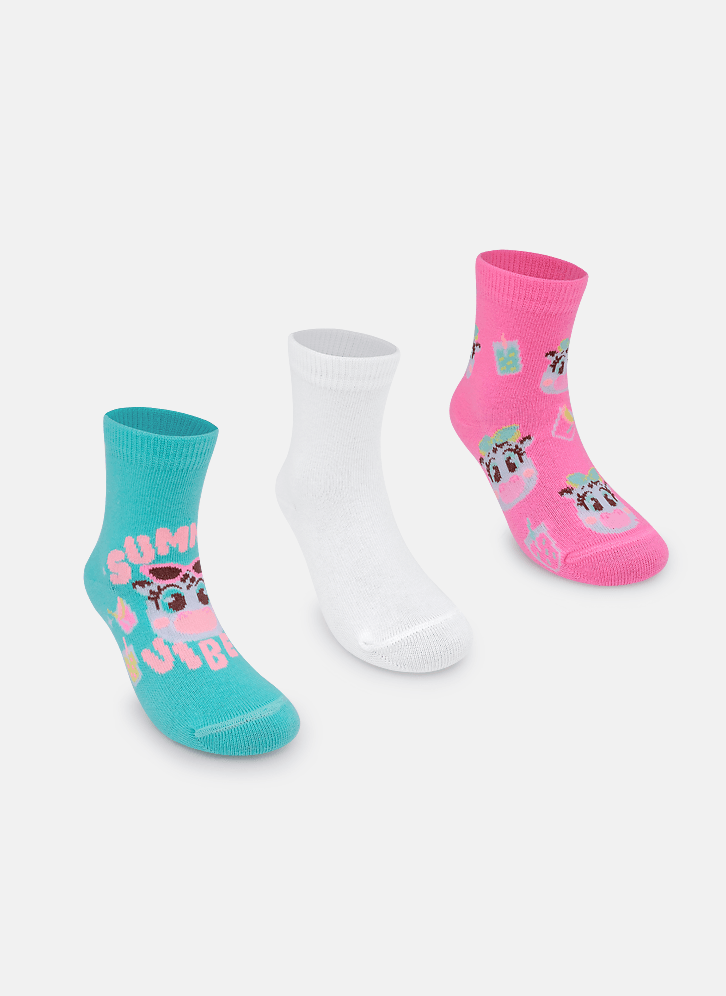 Kit-Com-3-Meias-Cano-Medio-Bebe-Menina-Vaca-Summer