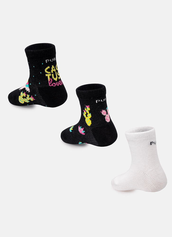 Kit-Com-3-Meias-Cano-Medio-Bebe-Menina-Lhama