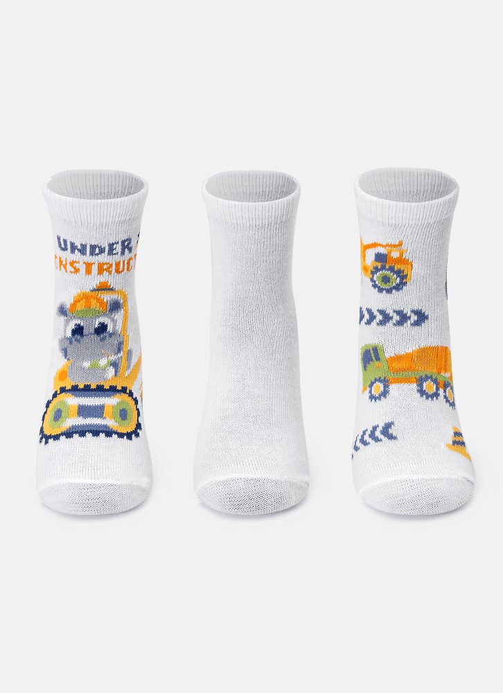 Kit-Com-3-Meias-Cano-Medio-Bebe-Menino-Hipopotamo