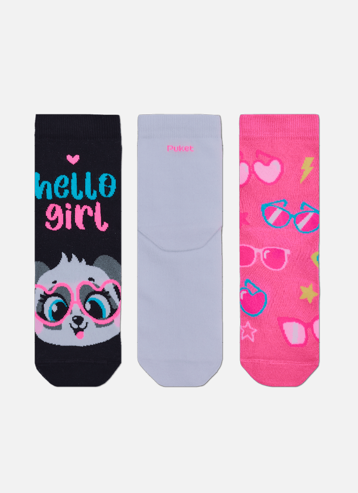 Kit-Com-3-Meias-Cano-Medio-Feminino-Panda-Oculos