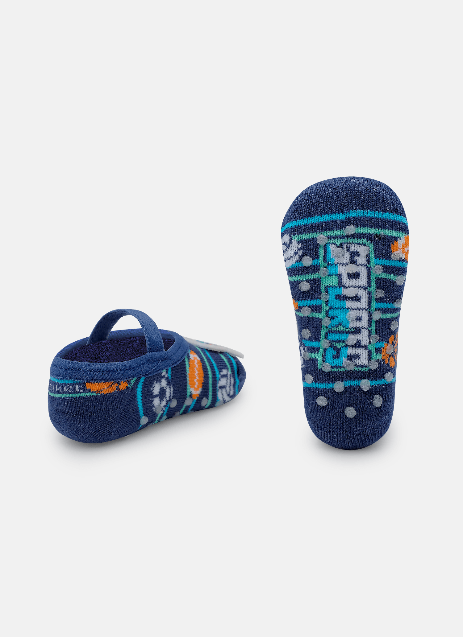 Meia-Sapatilha-Antiderrapante-Bebe-Menino-Tubarao-Futebol