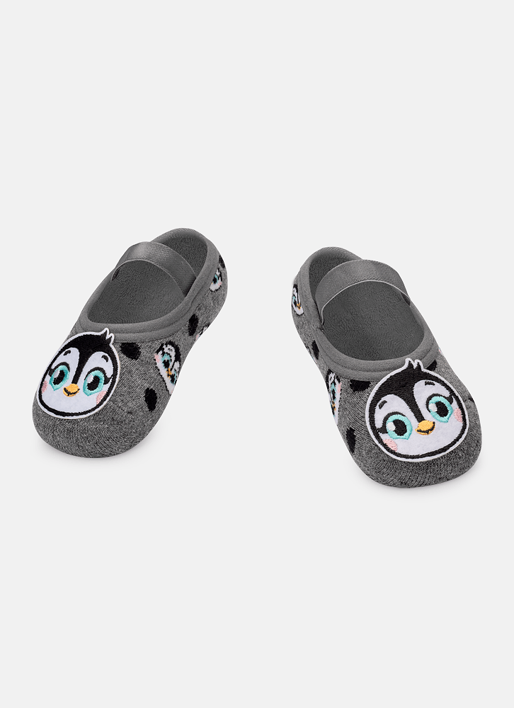 Meia-Sapatilha-Antiderrapante-Bebe-Menina-Pinguim