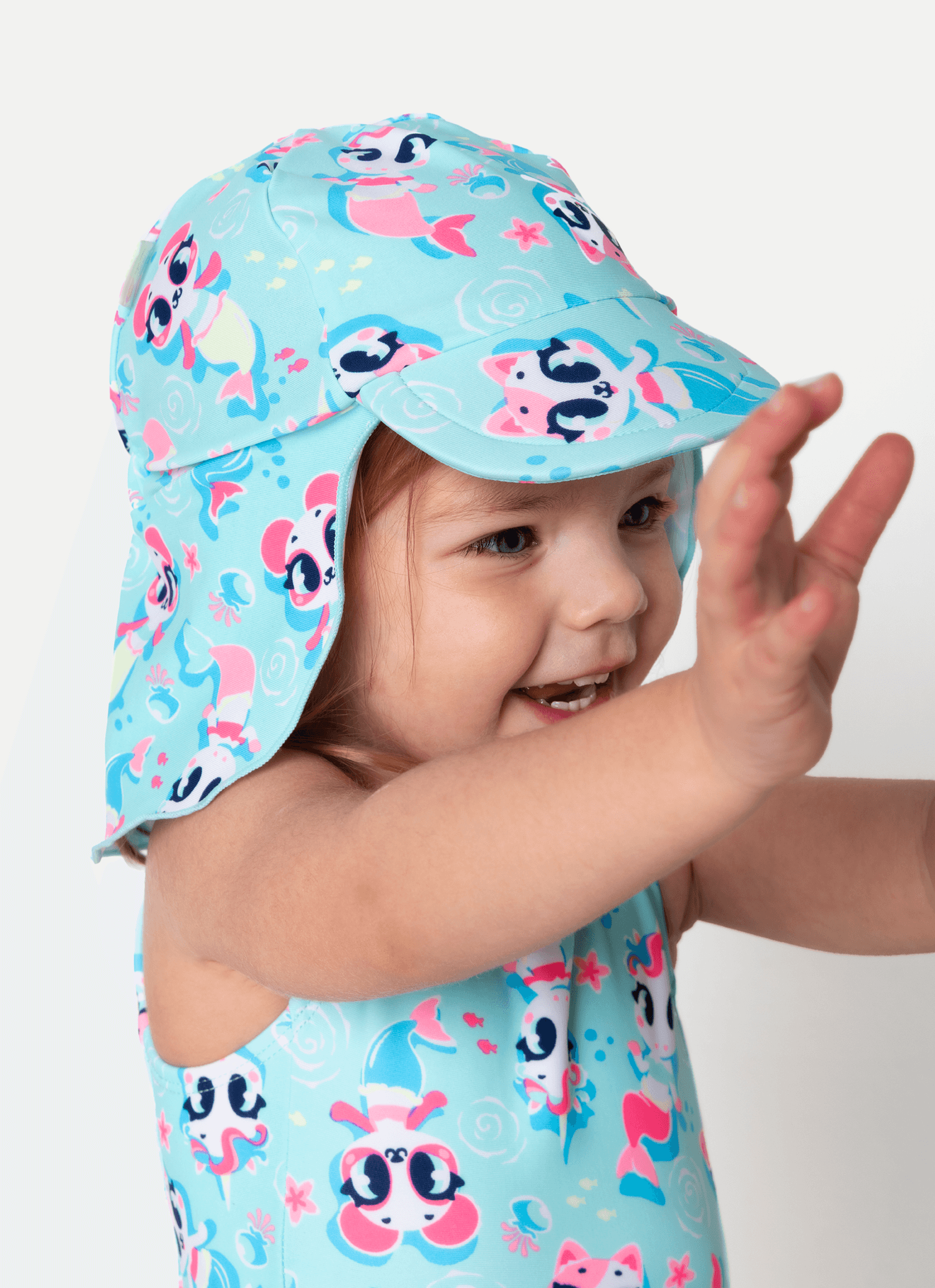 Chapeu-Com-Protecao-Solar-Bebe-Menina-Multibichos-Sereia