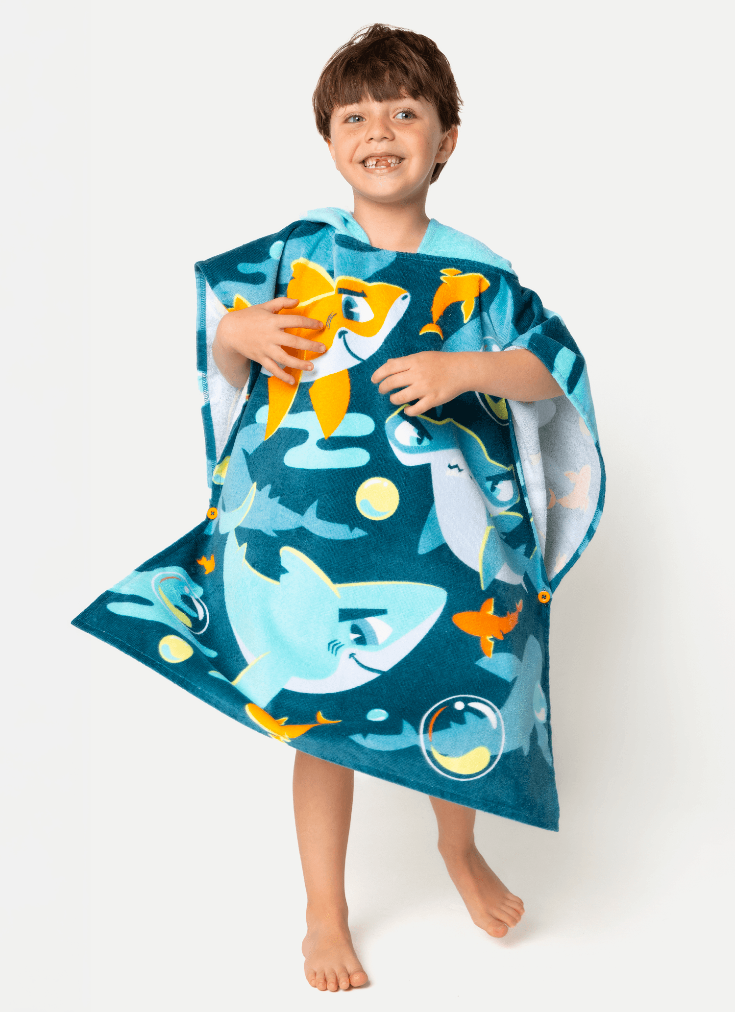 Poncho-De-Praia-Menino-Tuba-Trio