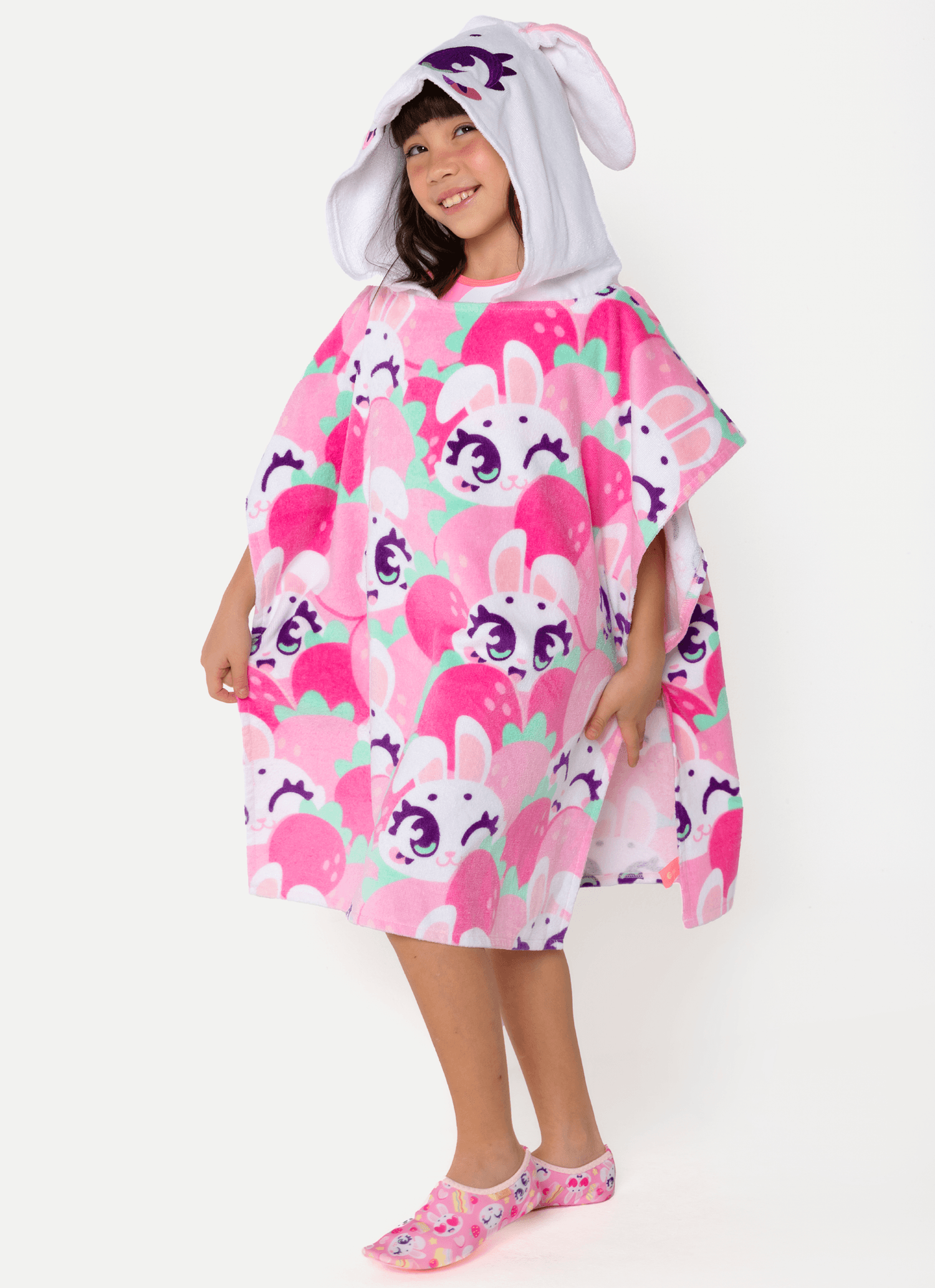 Poncho-De-Praia-Menina-Coelha-Romantica