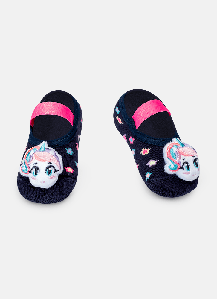 Meia-Sapatilha-Antiderrapante-Com-Aplique-De-Led-Bebe-Menina-Unicornio-Kawaii