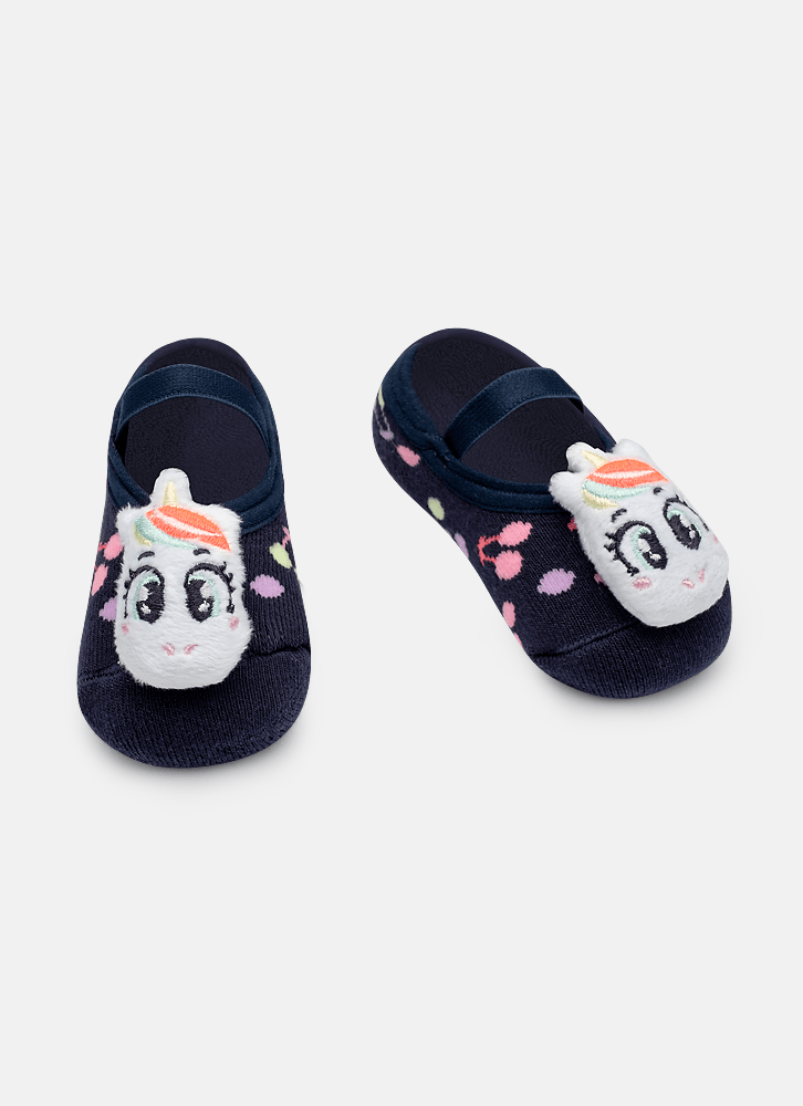 Meia-Sapatilha-Antiderrapante-Com-Aplique-De-Led-Bebe-Menina-Unicornio-Cherry
