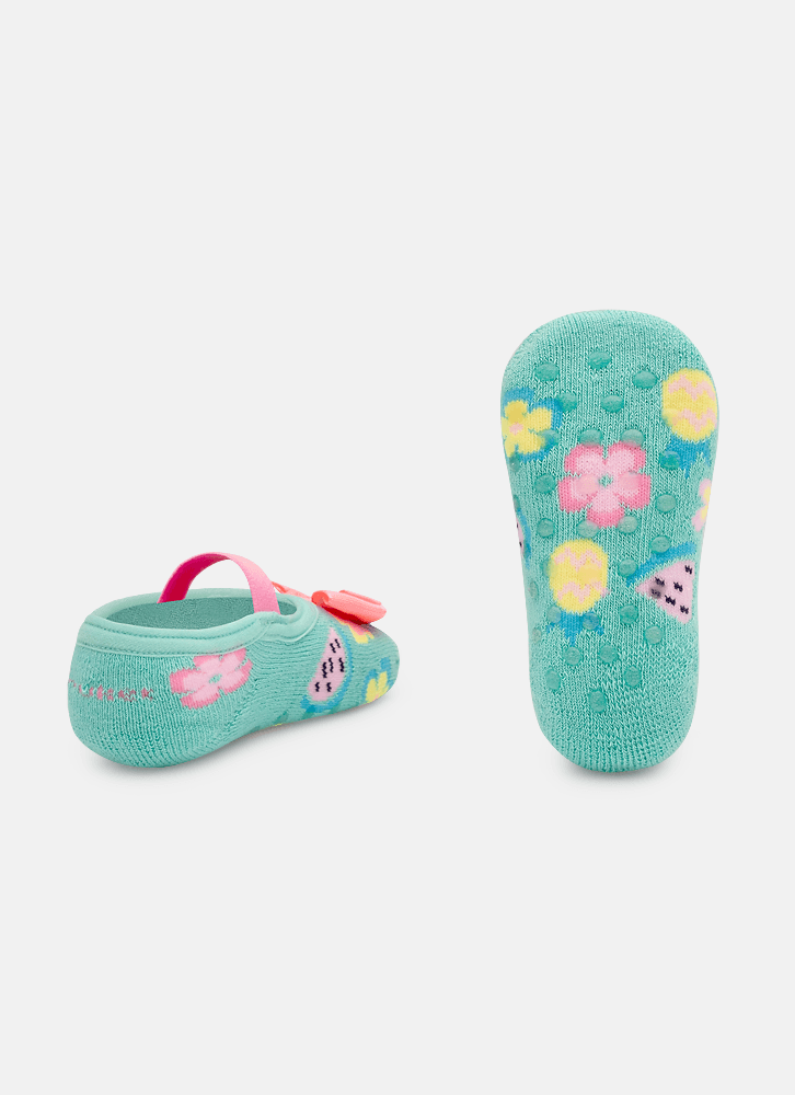 Meia-Sapatilha-Antiderrapante-Bebe-Menina-Unicornio-Aloha