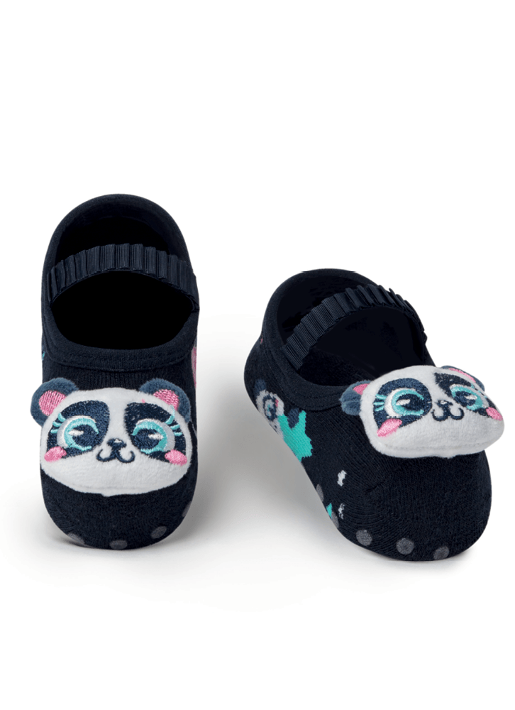 Meia-Sapatilha-Antiderrapante-Com-Aplique-De-Led-Panda