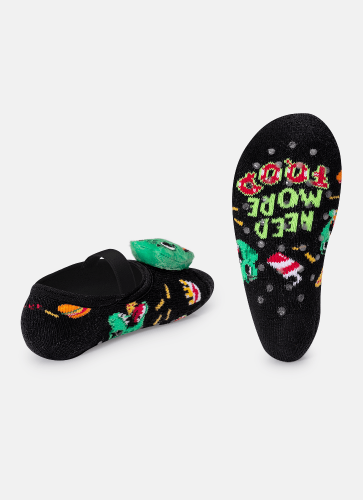 Meia-Sapatilha-Antiderrapante-Com-Aplique-Com-Led-Bebe-Menino-Dino-Food