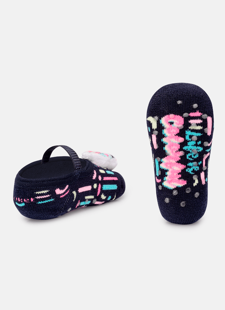 Meia-Sapatilha-Antiderrapante-Com-Aplique-De-Led-Bebe-Menina-Unicornio-Colorfull