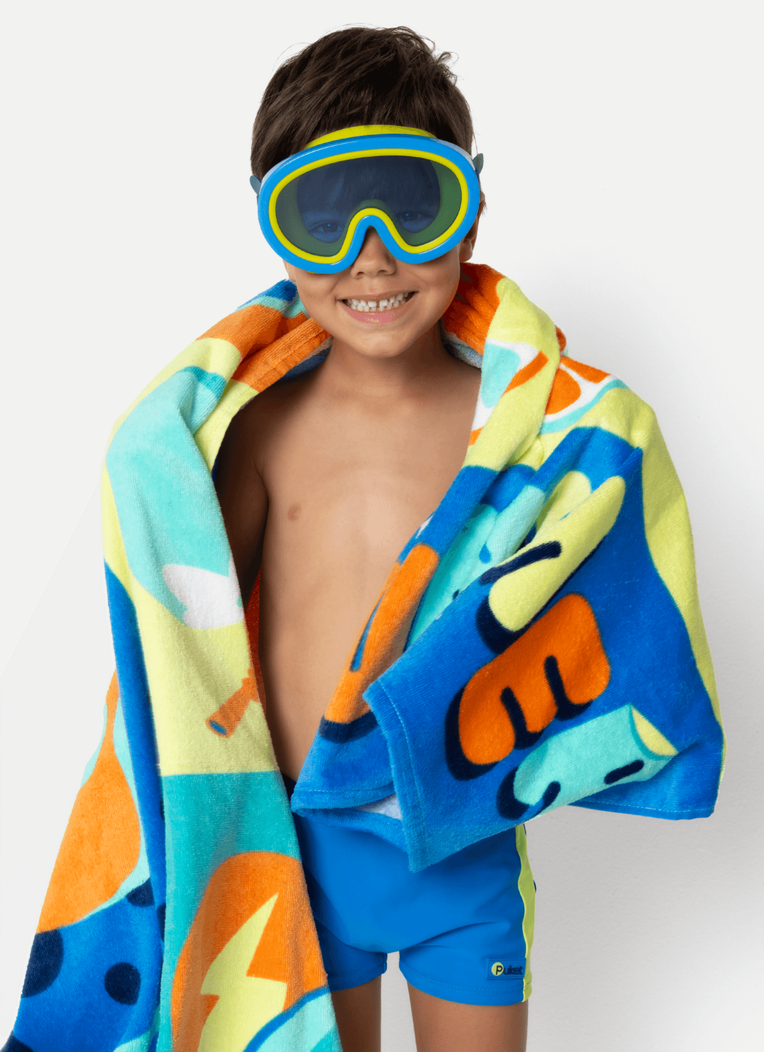 Oculos-De-Natacao-Menino-Color-Block-Azul