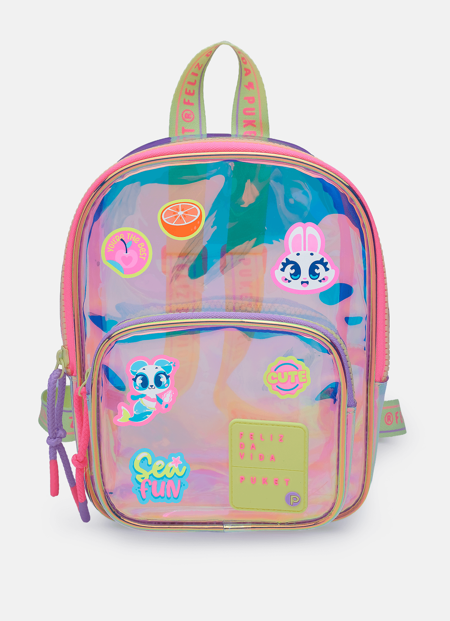 Mochila-Costas-Pequena-Color-Block-Holografica