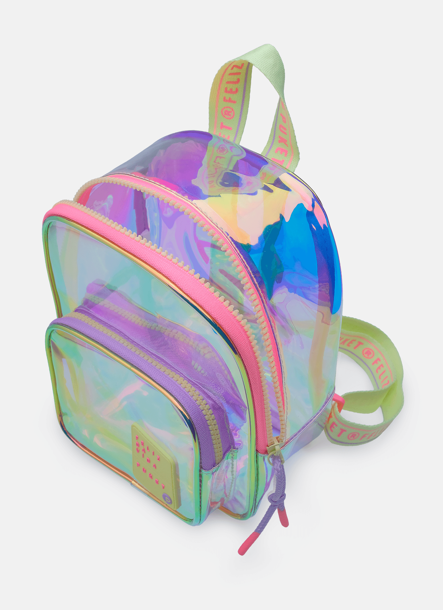 Mochila-Costas-Pequena-Color-Block-Holografica