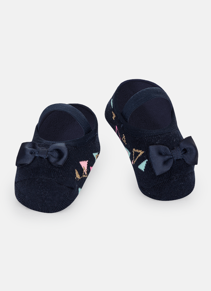 Meia-Sapatilha-Antiderrapante-Bebe-Menina-Laco-Azul-Marinho